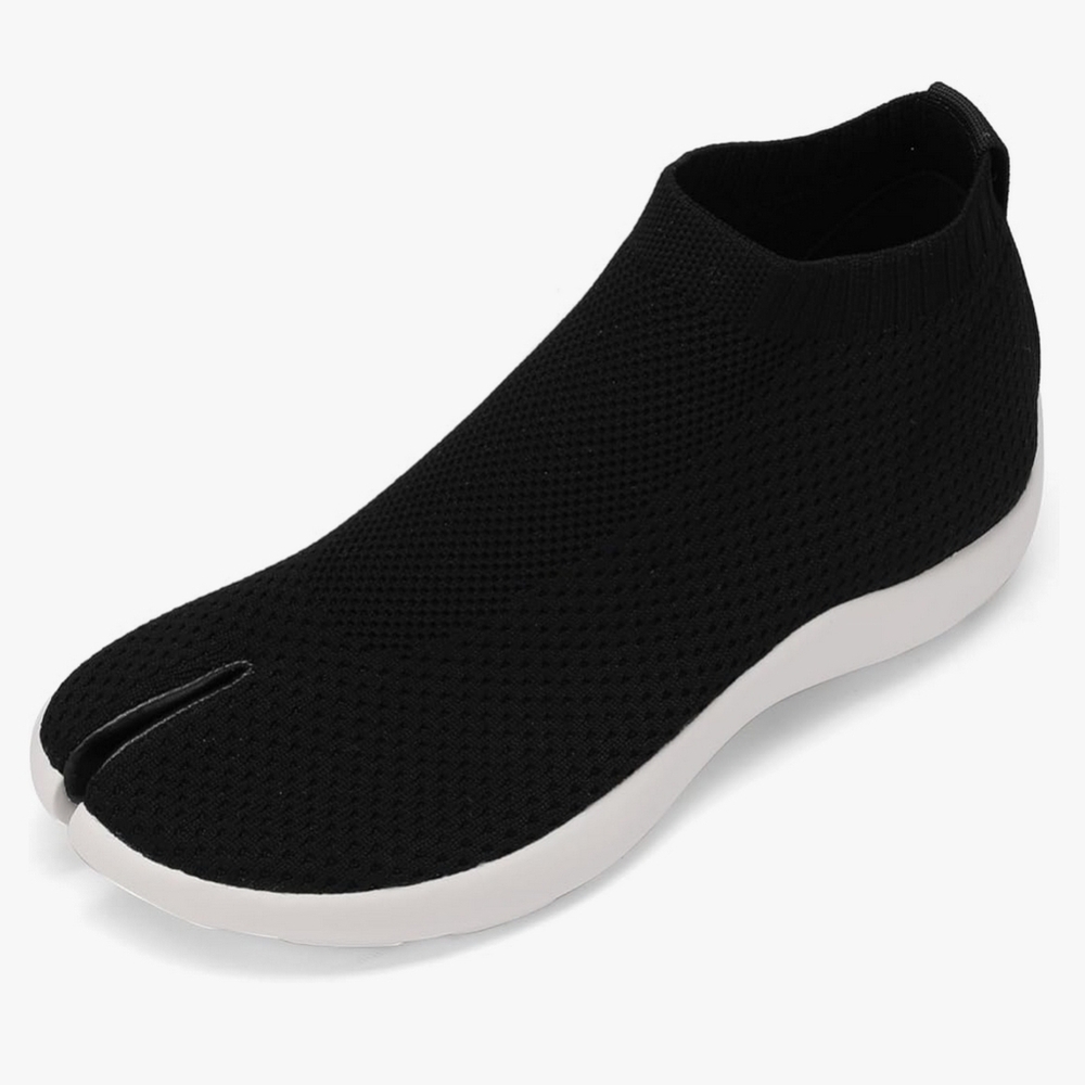 NIB Tabi Casual Shoes Knit High Top Split Toe Sneakers Slip On Mesh 10 😀